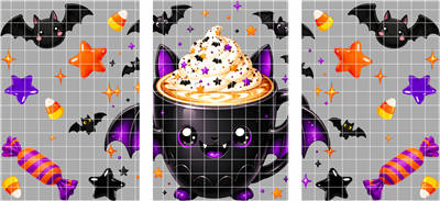 16oz Halloween-J  2151